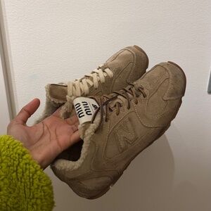 Authentic Miu Miu x New Balance Sneakers Size 35
